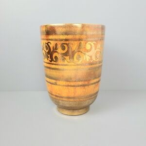 Vee Jackson San Gabriel California MCM Vintage Ornate Vase